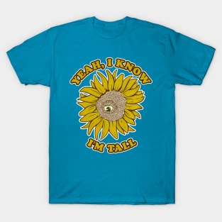 tall sunflower T-Shirt